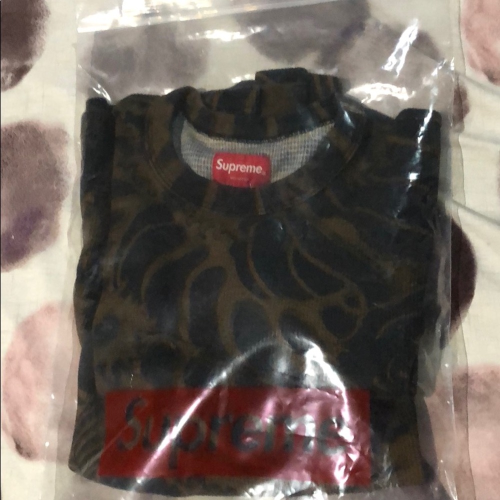 Supreme Waves L/S Top Black Size Small